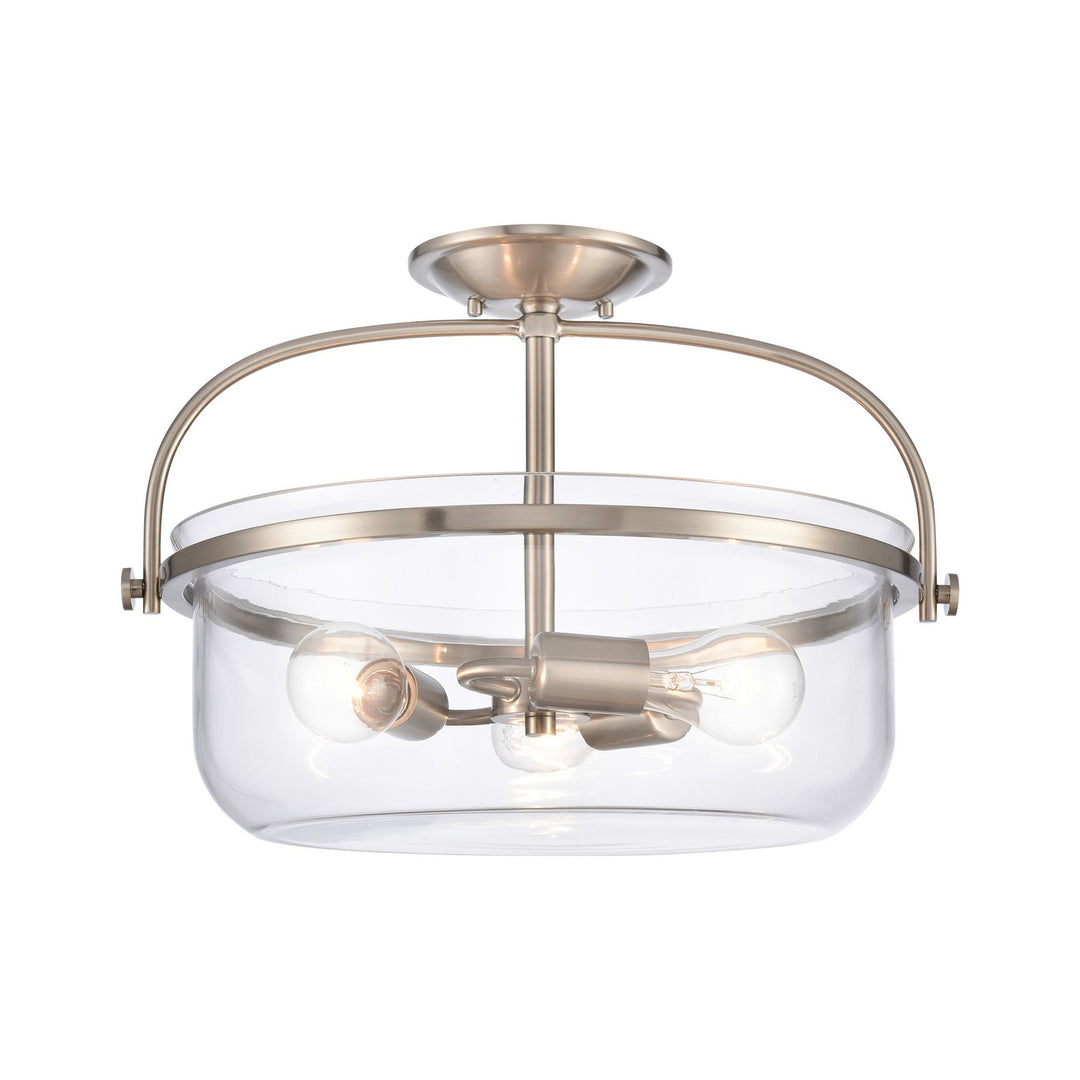 Elk Wentworth 89453/3 Ceiling Light - Brushed Nickel
