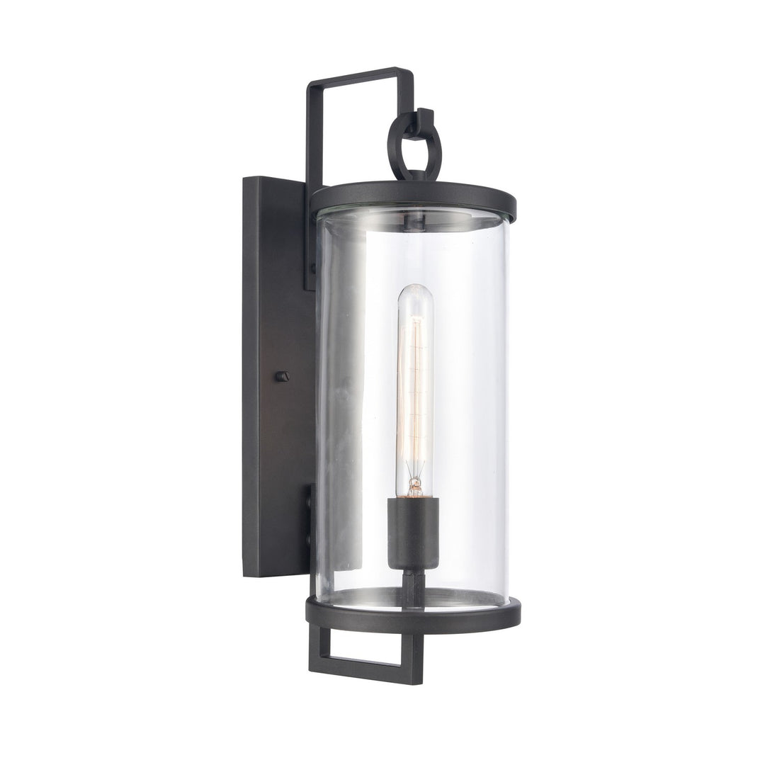 Elk Lighting 89491/1  Hopkins Outdoor Charcoal Black