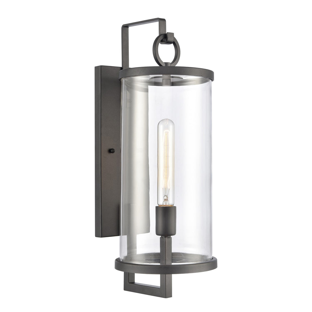 Elk Lighting 89492/1  Hopkins Outdoor Charcoal Black