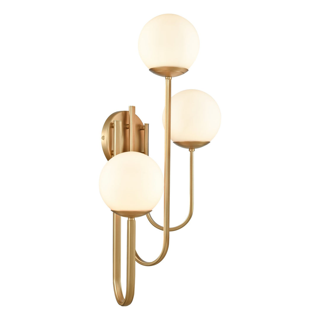 Elk Caroline 89673/3 Wall Sconce Light - Brushed Gold