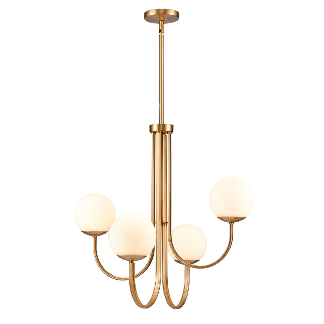 Elk Caroline 89677/4 Chandelier Light - Brushed Gold
