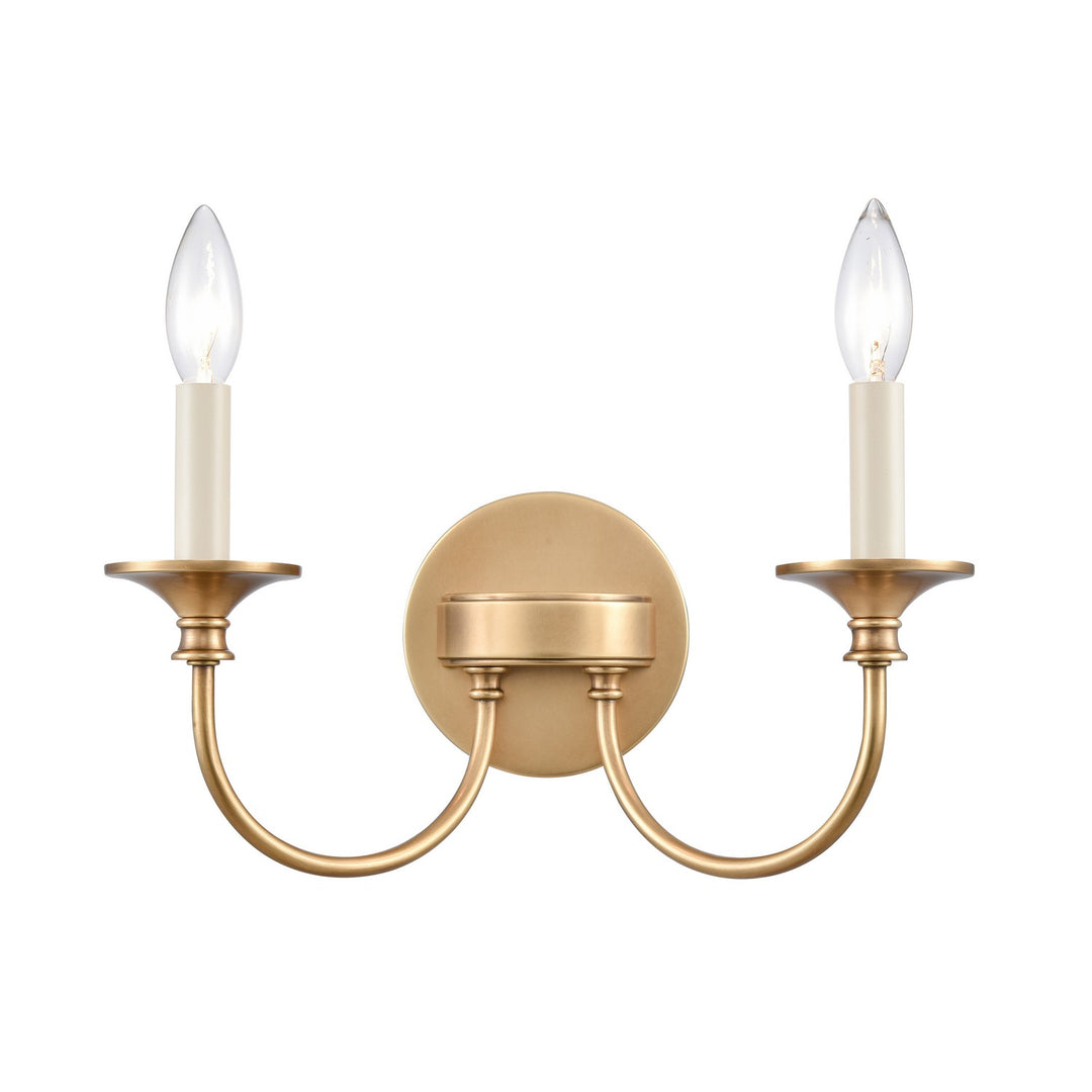 Elk Cecil 89721/2 Wall Sconce Light - Natural Brass
