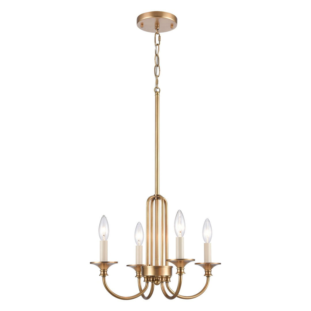 Elk Cecil 89723/4 Chandelier Light - Natural Brass