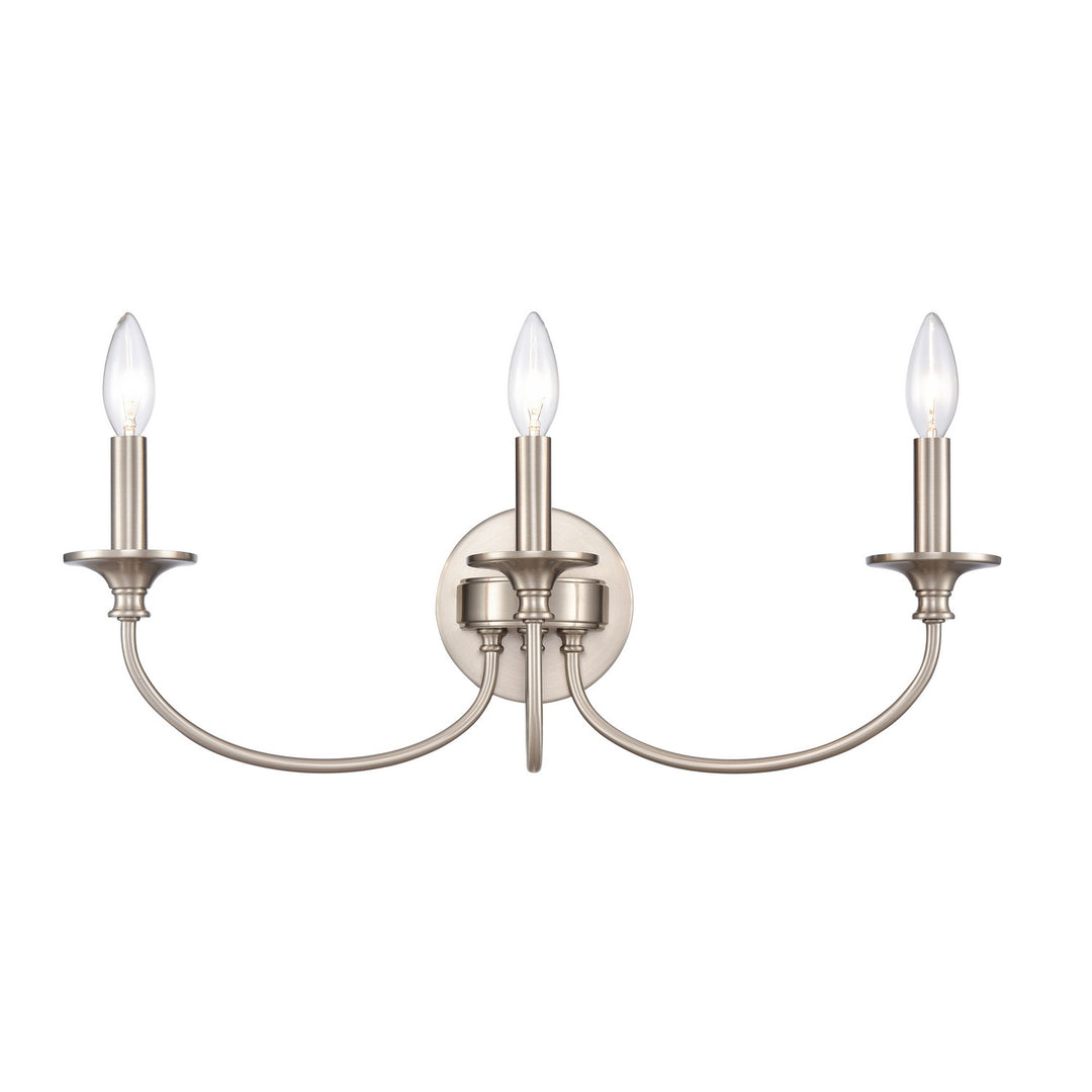 Elk Cecil 89742/3 Bath Vanity Light 22 in. wide - Brushed Nickel