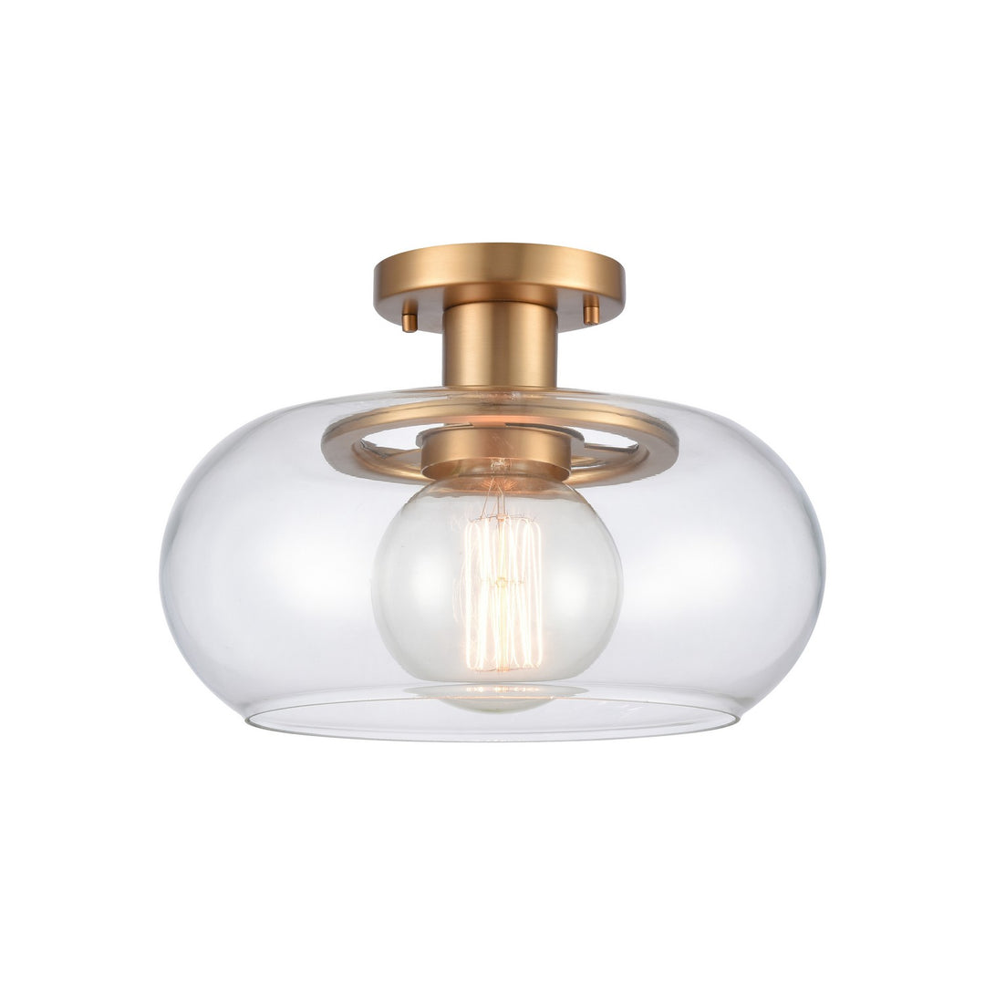 Elk Clement 89764/1 Ceiling Light - Brushed Gold