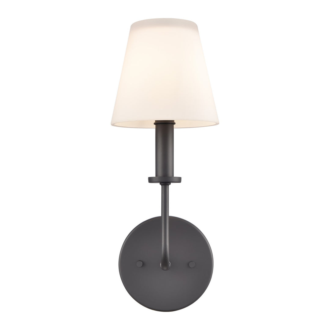 Elk Hoyle 89780/1 Wall Sconce Light - Matte Black