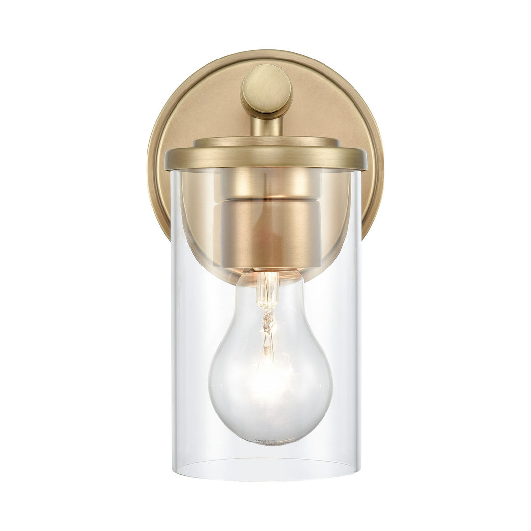 Elk Burrow 89860/1 Wall Sconce Light - Natural Brass