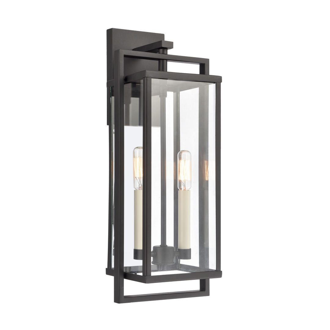 Elk Lighting 90001/2  Gladwyn Outdoor Matte Black