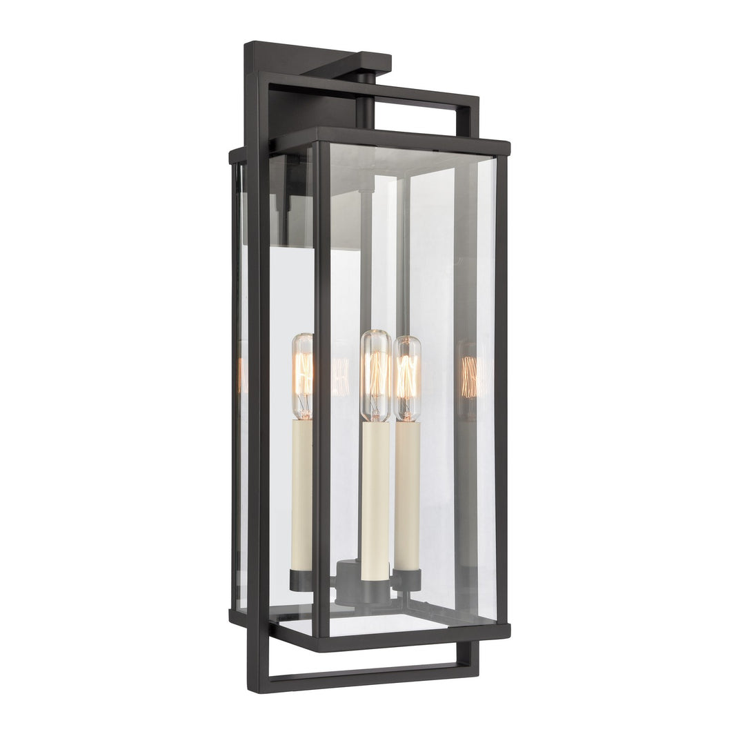Elk Lighting 90002/3  Gladwyn Outdoor Matte Black