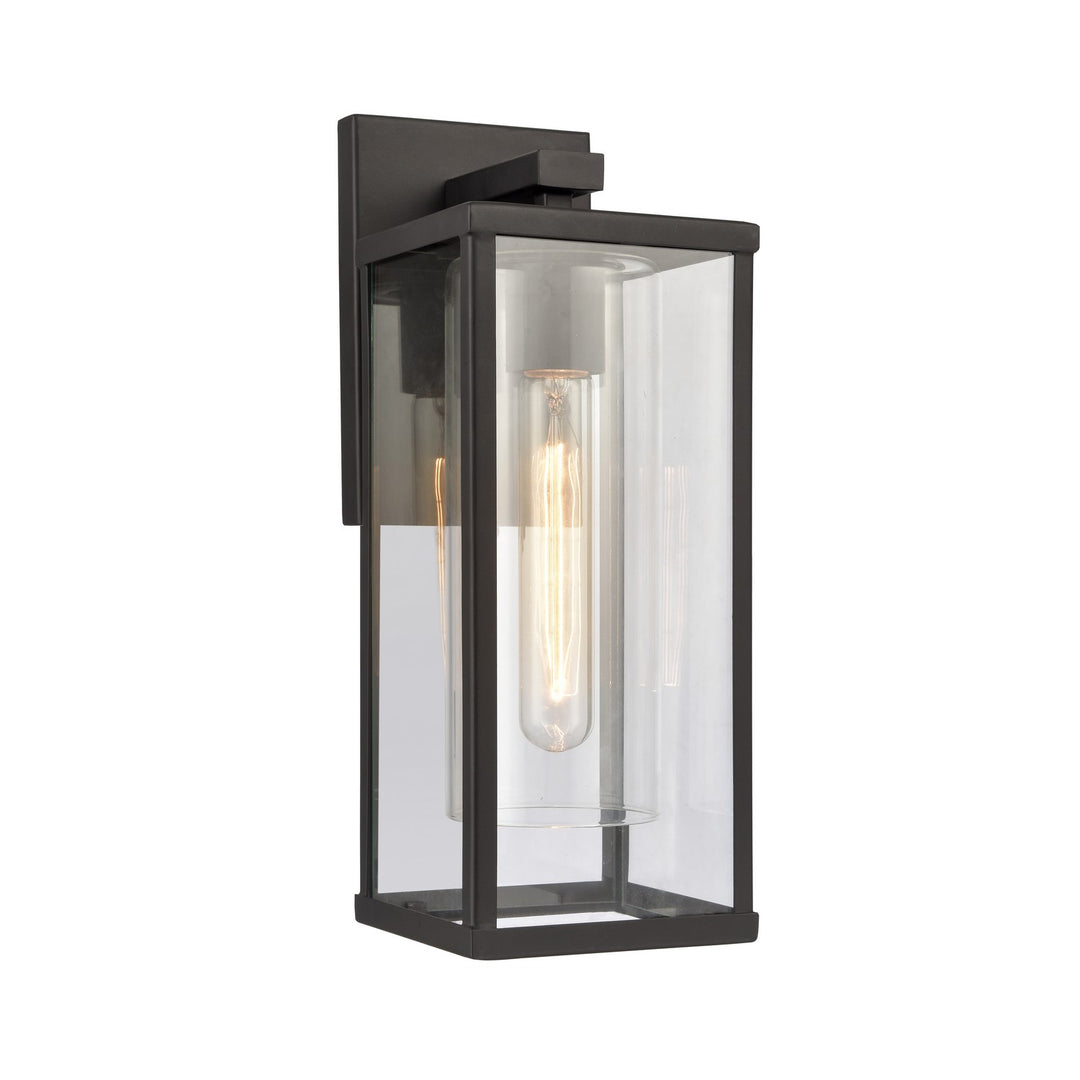 Elk Lighting 90010/1  Augusta Outdoor Matte Black
