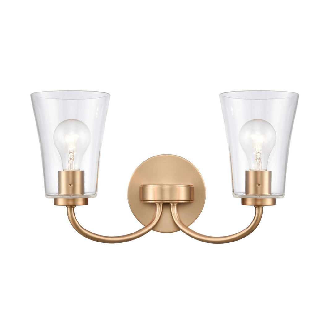 Elk Emily EC89263/2 Bath Vanity Light 17 in. wide - Brushed Gold