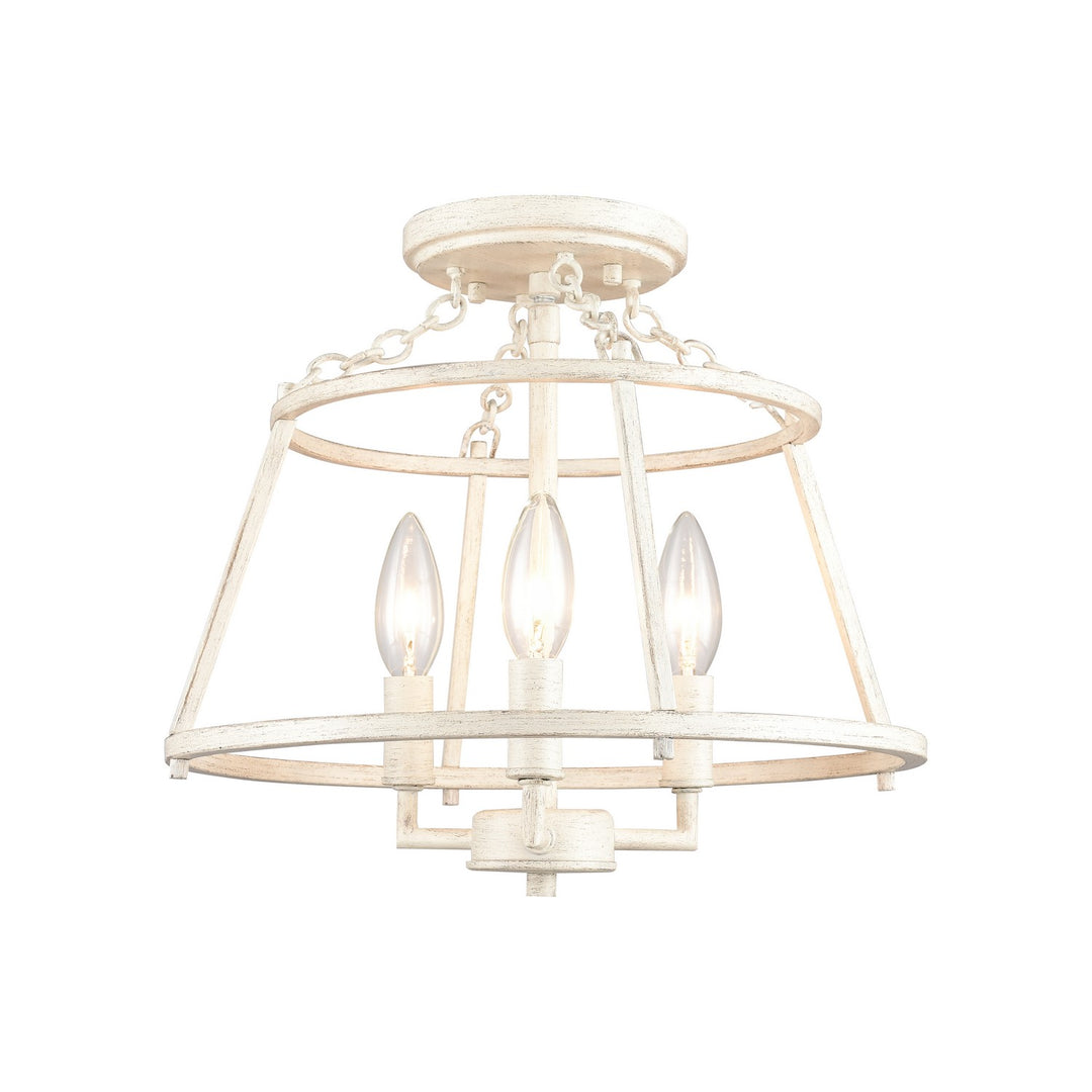 Elk Joanie EC89683/3 Ceiling Light - Antique White