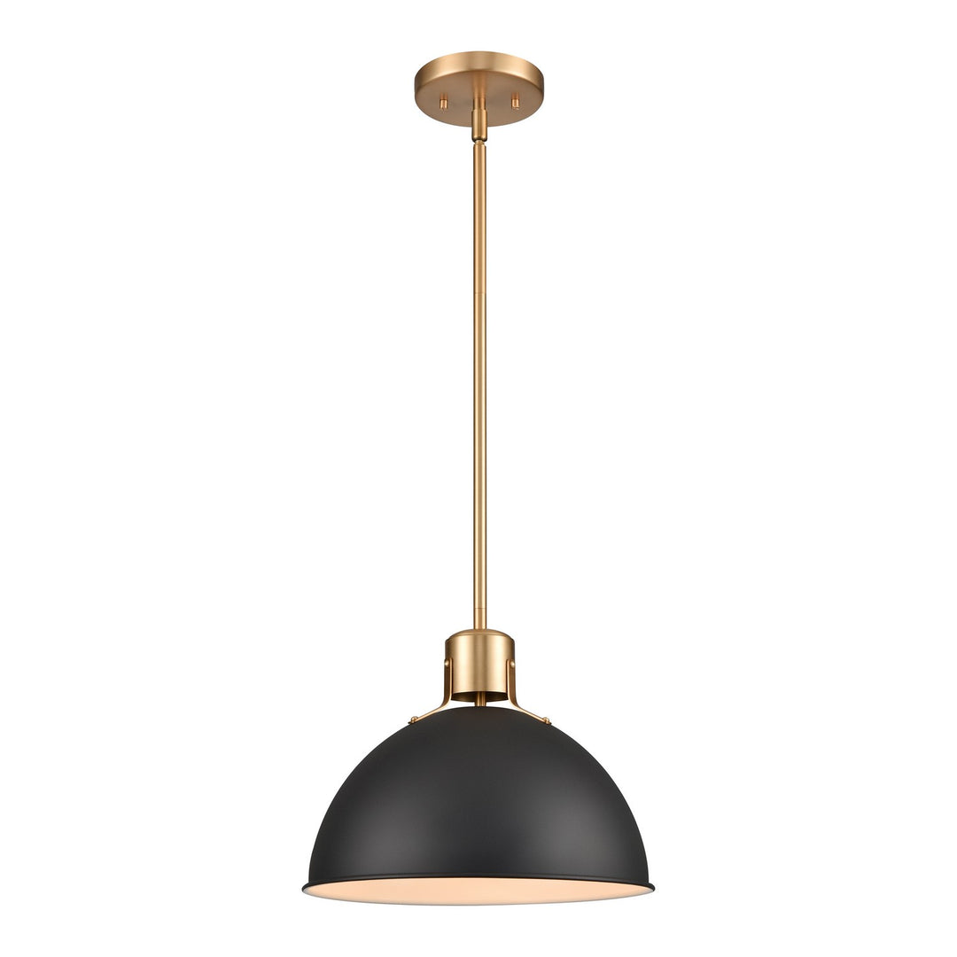 Elk Zayne EC89715/1 Pendant Light - Matte Black