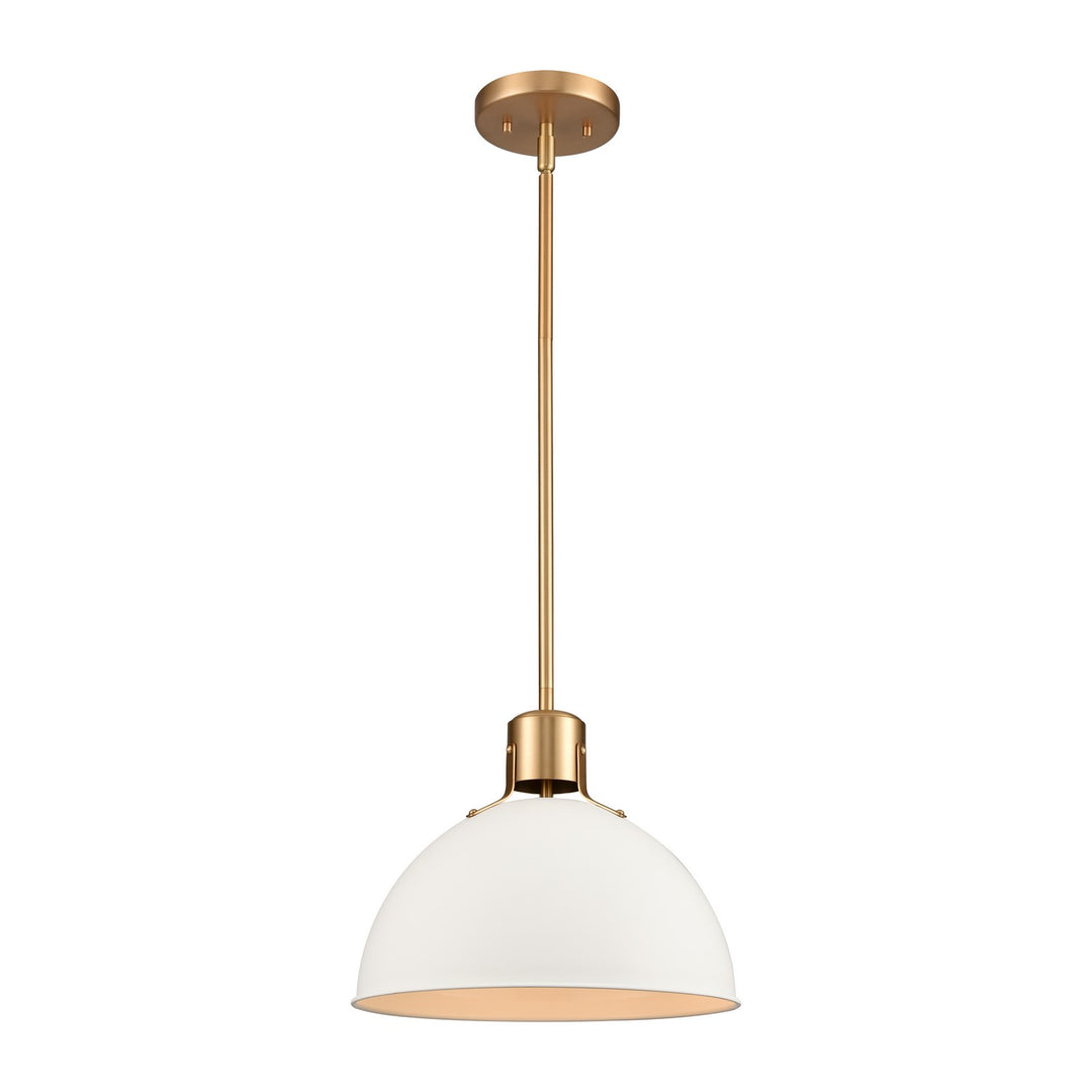 Elk Zayne EC89725/1 Pendant Light - Matte White