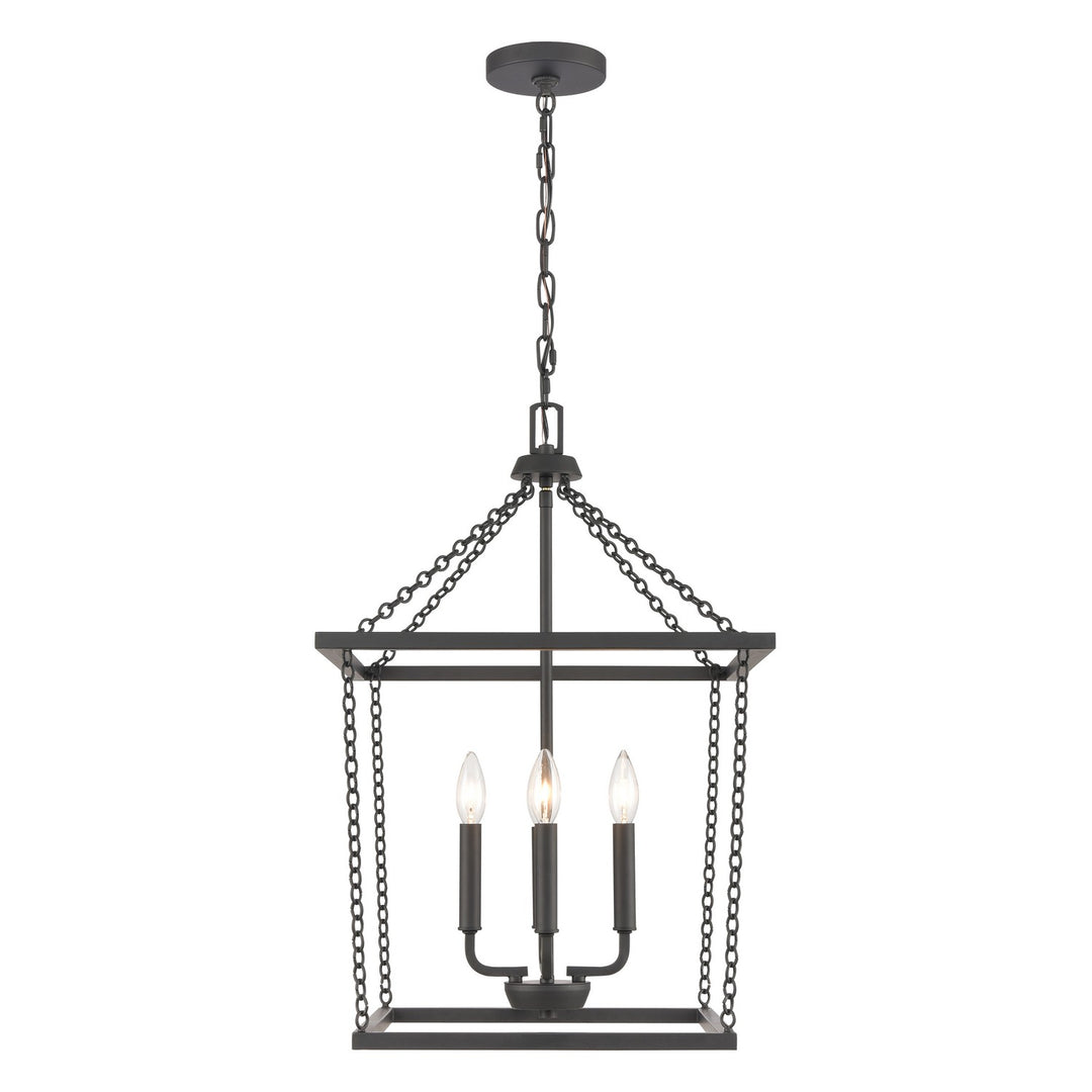 Elk Emmett EC89804/4 Pendant Light - Matte Black