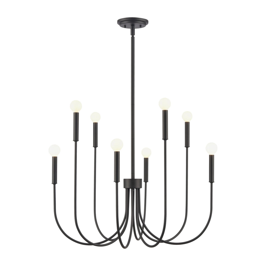 Elk Ulla EC89865/8 Chandelier Light - Matte Black
