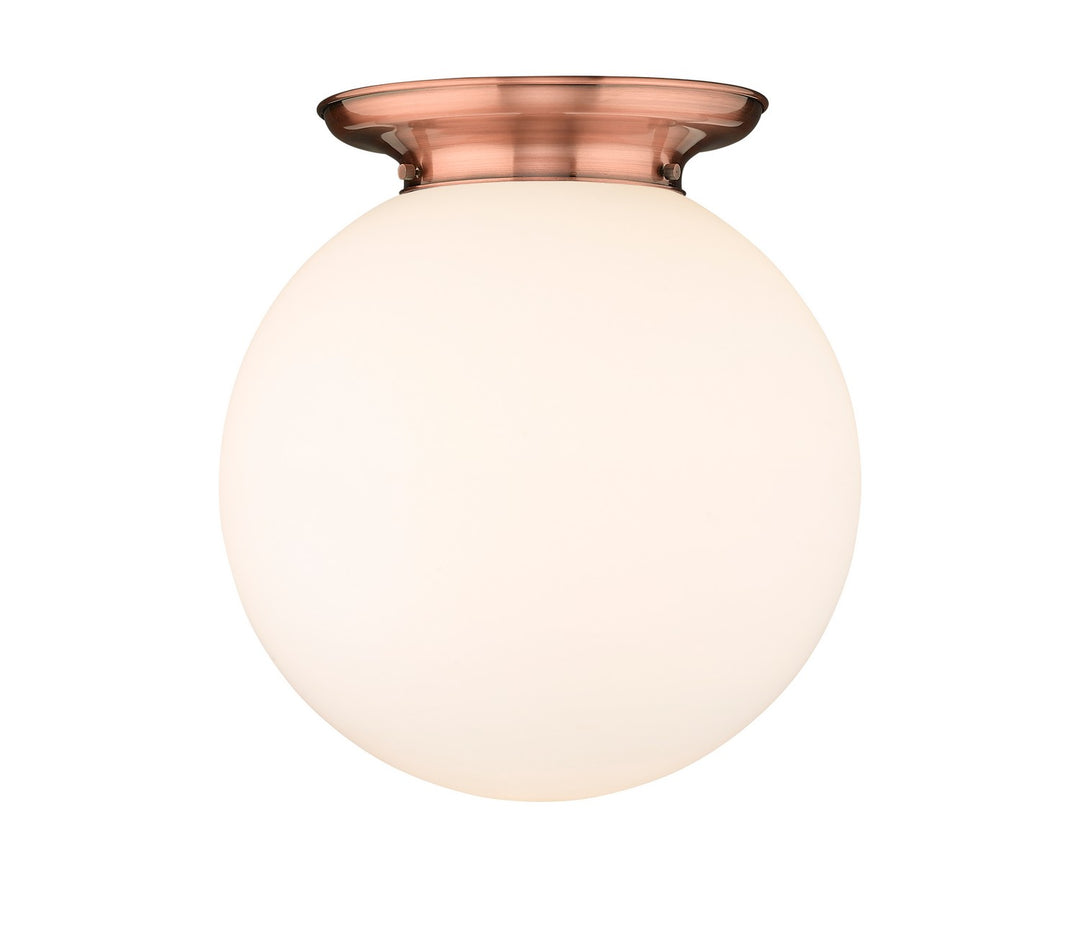Innovations Essex 221-1F-AC-G201-16 Ceiling Light - Antique Copper