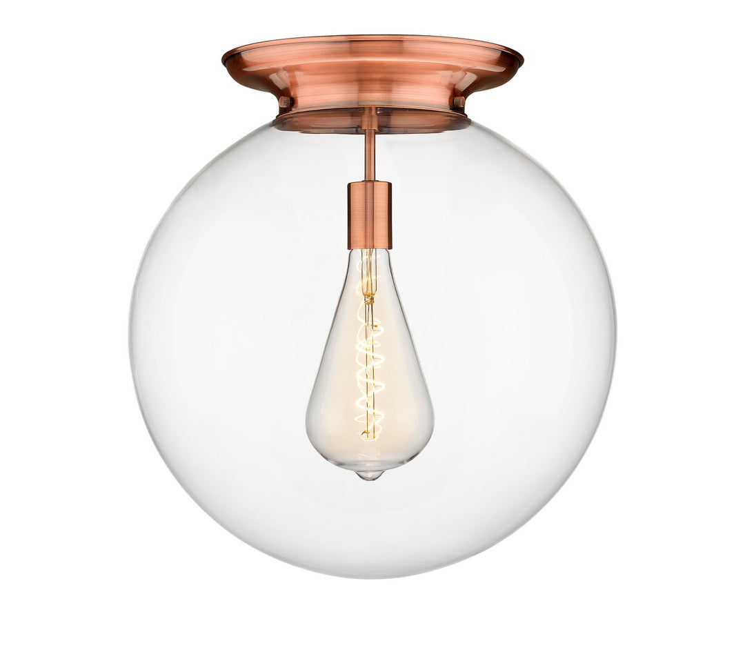 Innovations Essex 221-1F-AC-G202-18 Ceiling Light - Antique Copper