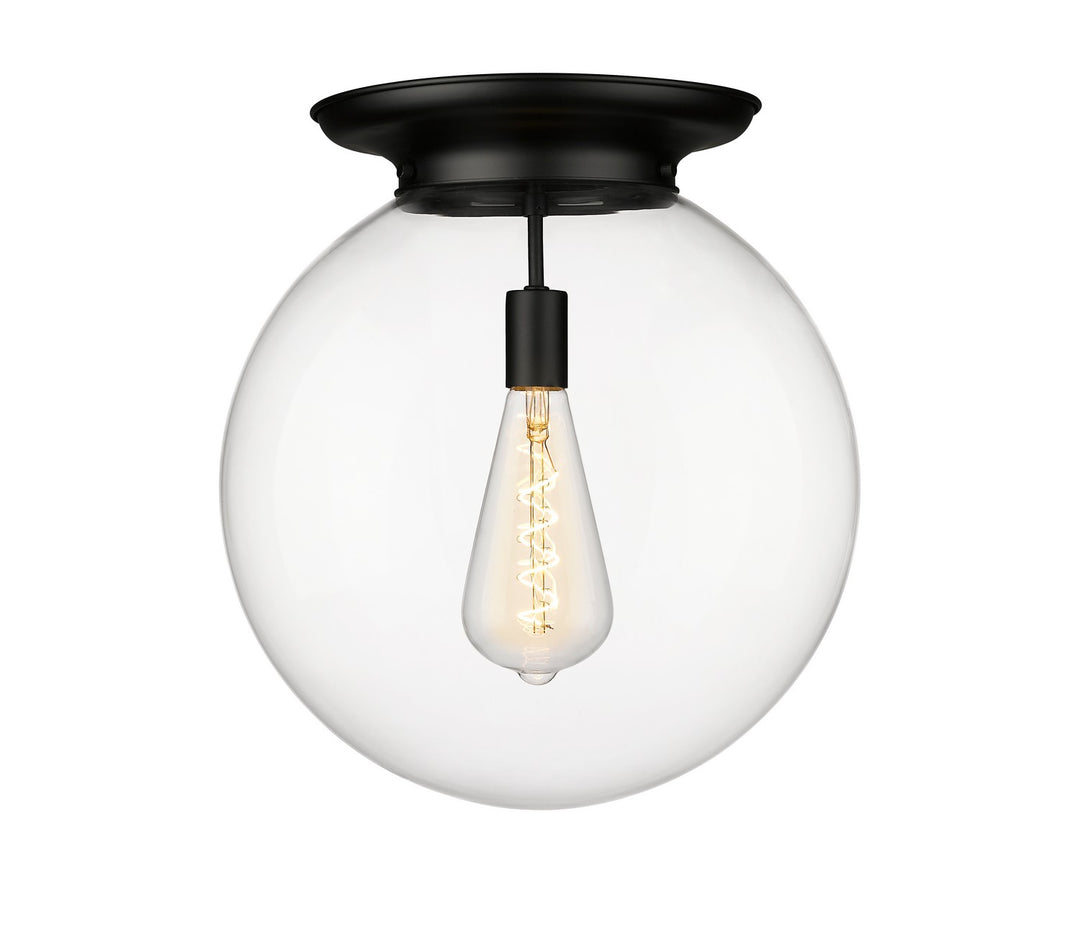 Innovations Essex 221-1F-BK-G202-16 Ceiling Light - Matte Black