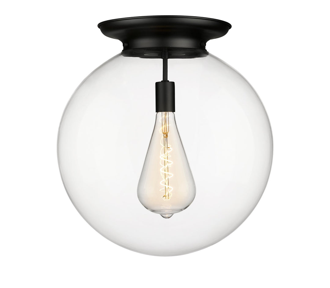 Innovations Essex 221-1F-BK-G202-18 Ceiling Light - Matte Black