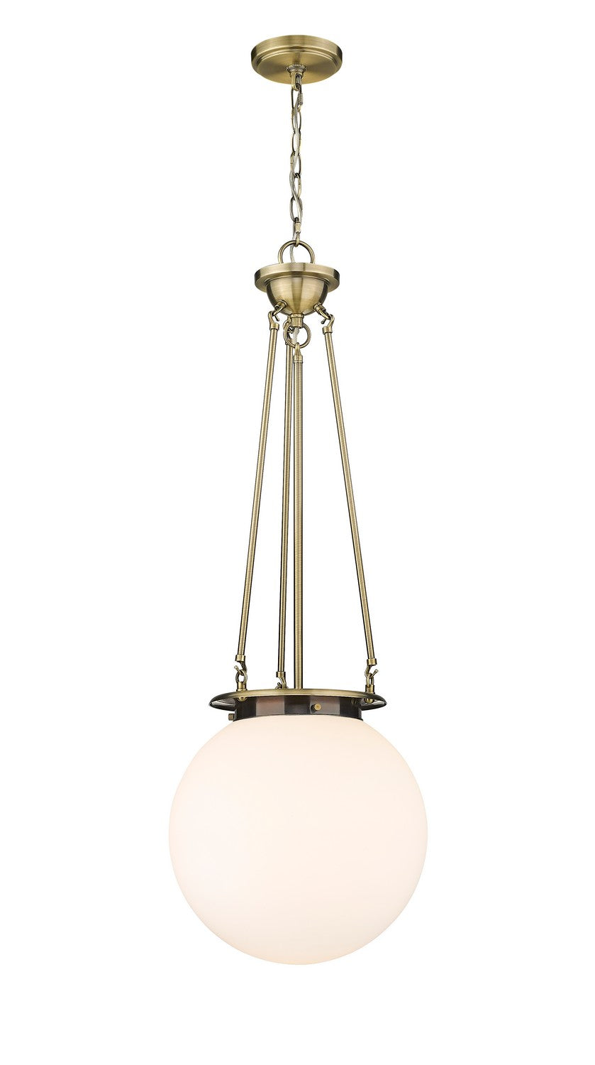 Innovations Essex 221-1P-AB-G201-14 Pendant Light - Antique Brass
