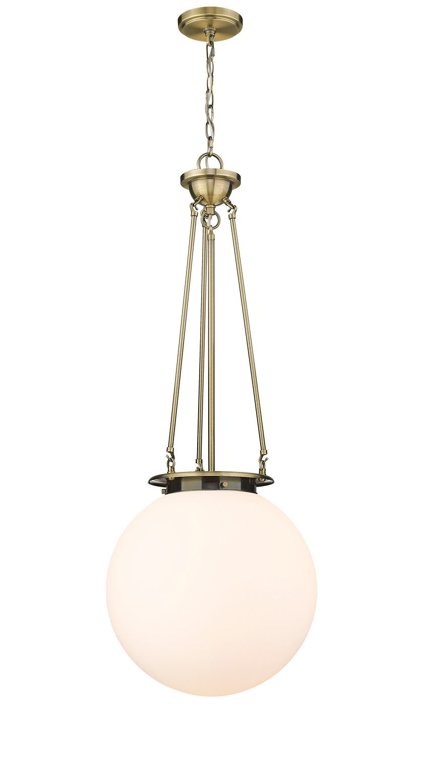 Innovations Essex 221-1P-AB-G201-16 Pendant Light - Antique Brass