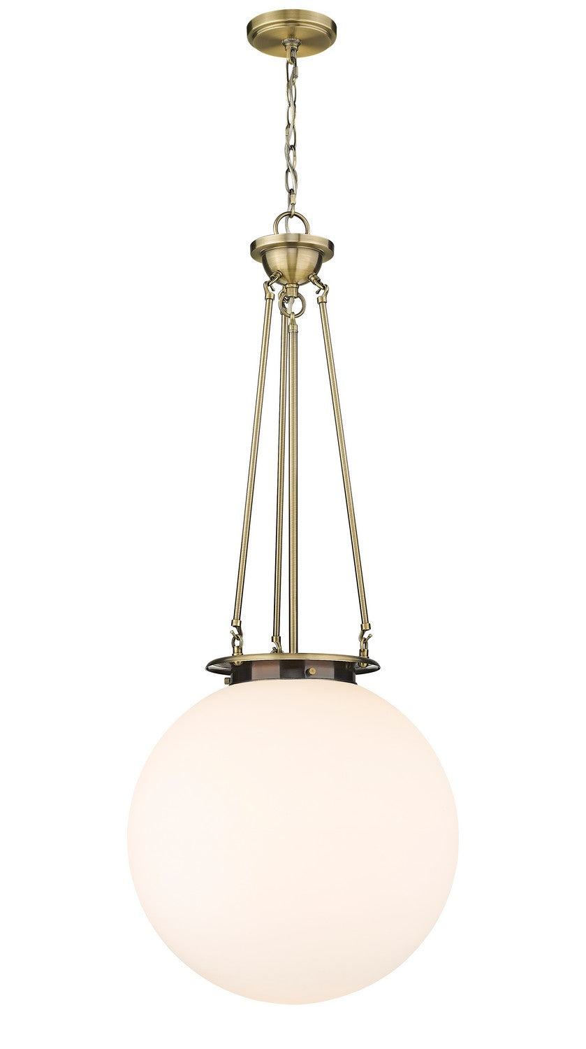 Innovations Essex 221-1P-AB-G201-18 Pendant Light - Antique Brass