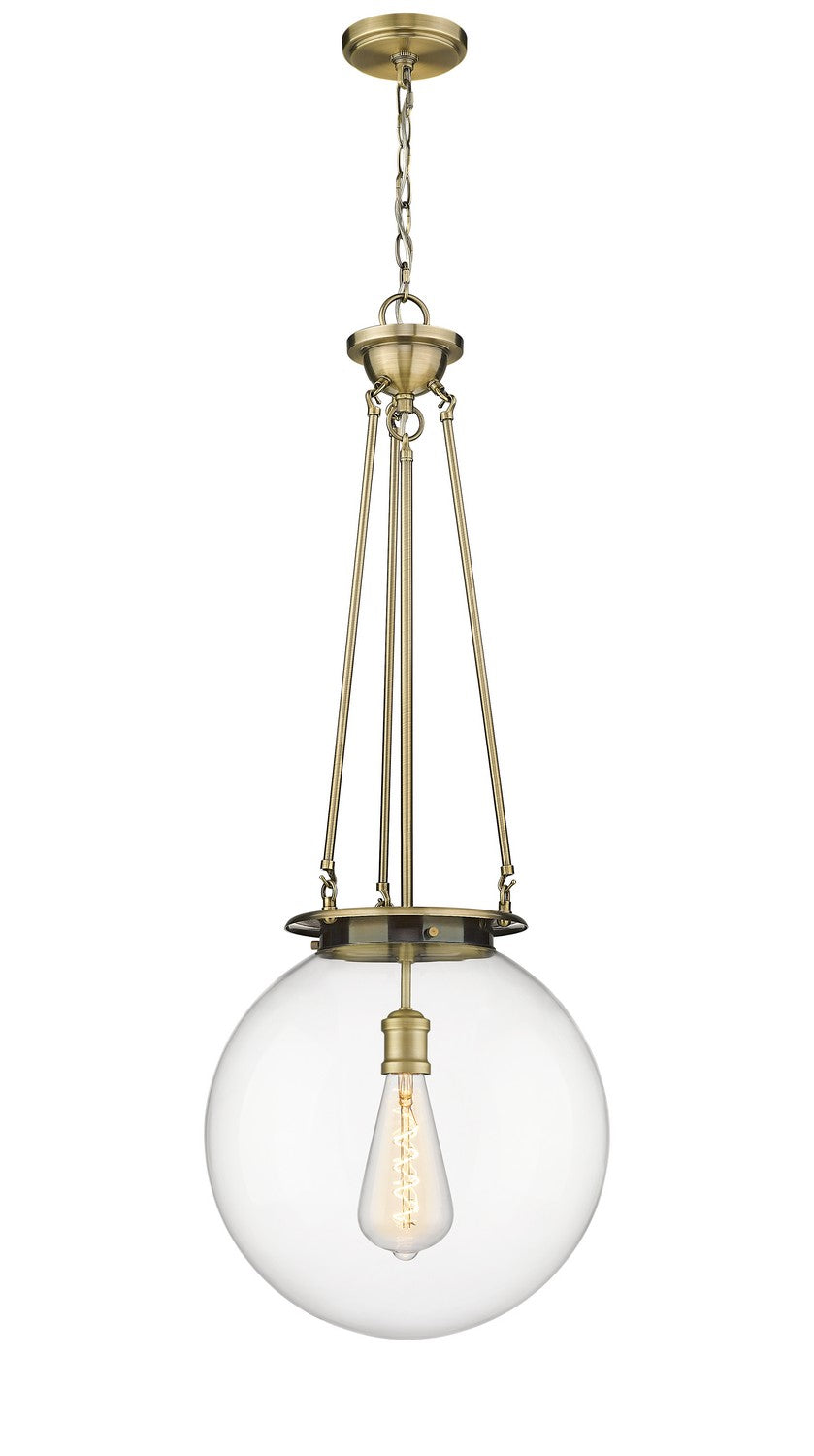 Innovations Essex 221-1P-AB-G202-16 Pendant Light - Antique Brass