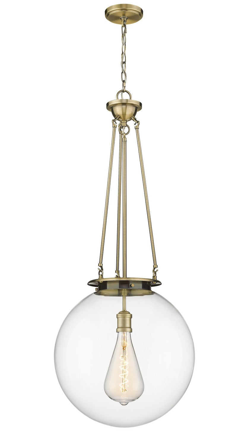 Innovations Essex 221-1P-AB-G202-18 Pendant Light - Antique Brass