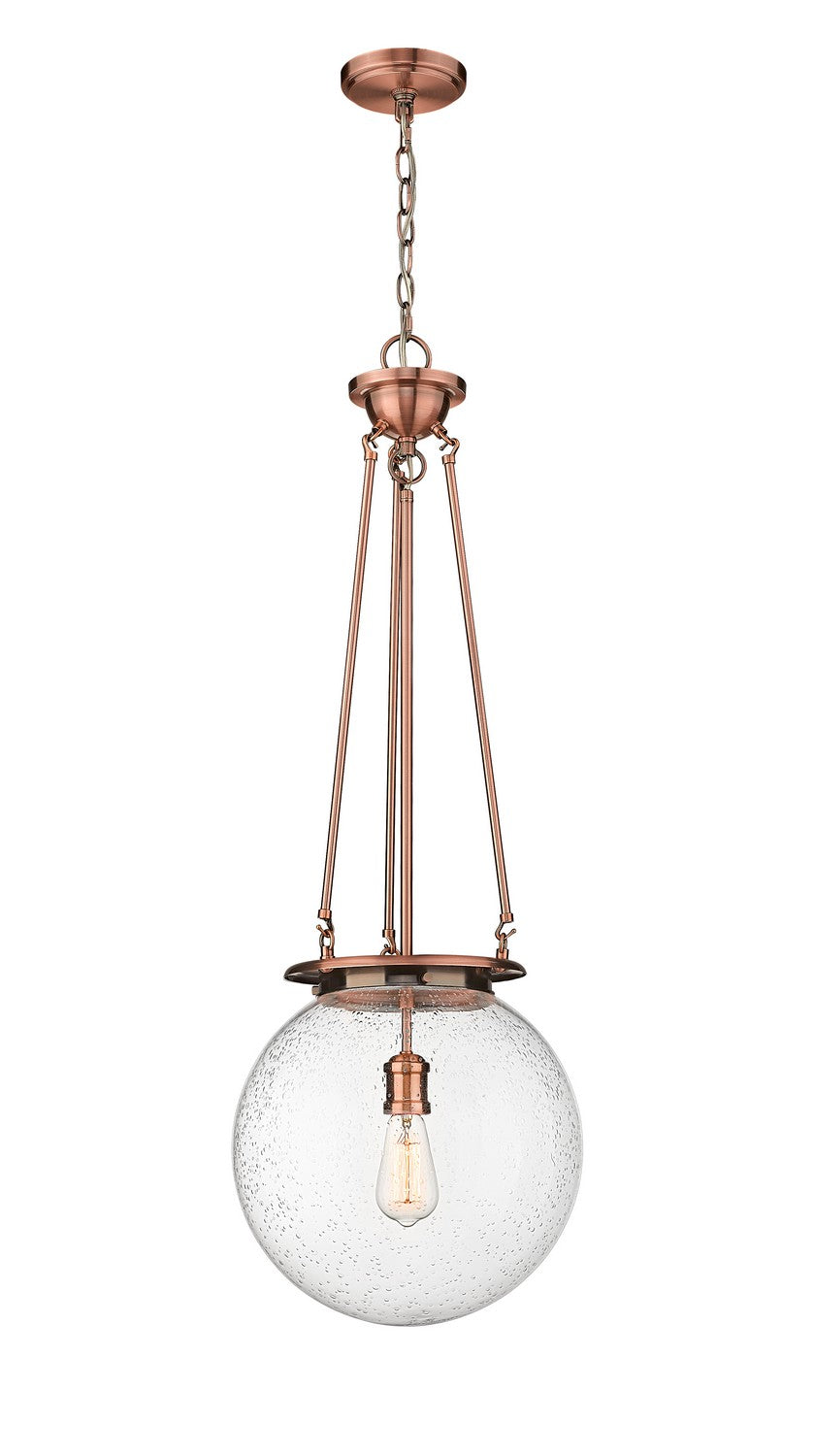 Innovations Essex 221-1P-AC-G204-14 Pendant Light - Antique Copper