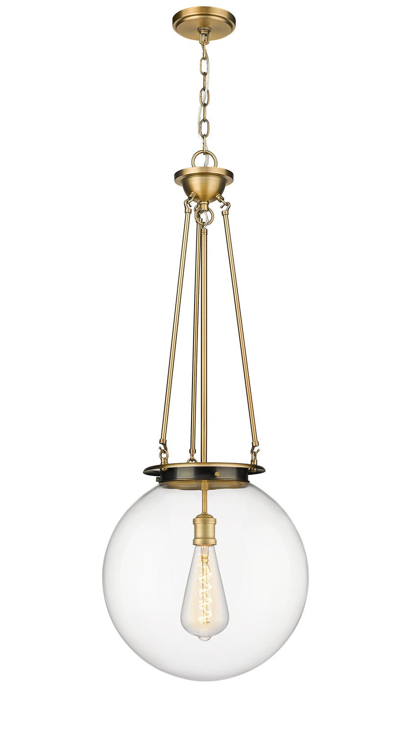 Innovations Essex 221-1P-BB-G202-16 Pendant Light - Brushed Brass