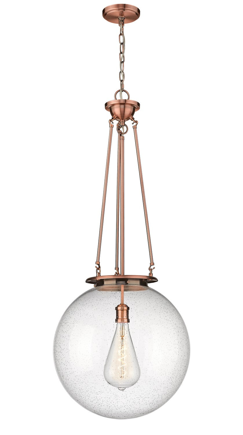 Innovations Essex 221-1P-AC-G204-18 Pendant Light - Antique Copper