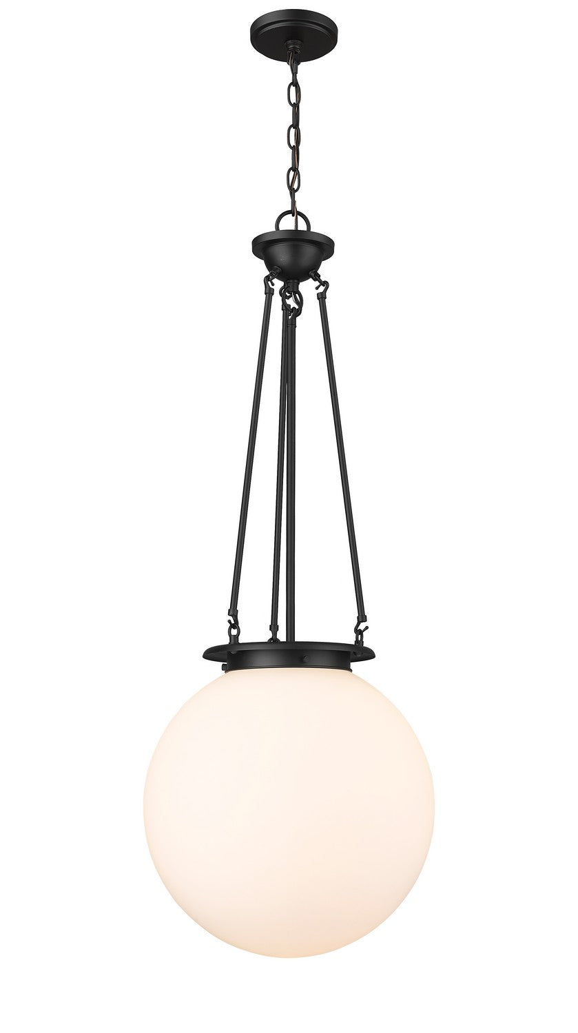 Innovations Essex 221-1P-BK-G201-16 Pendant Light - Matte Black