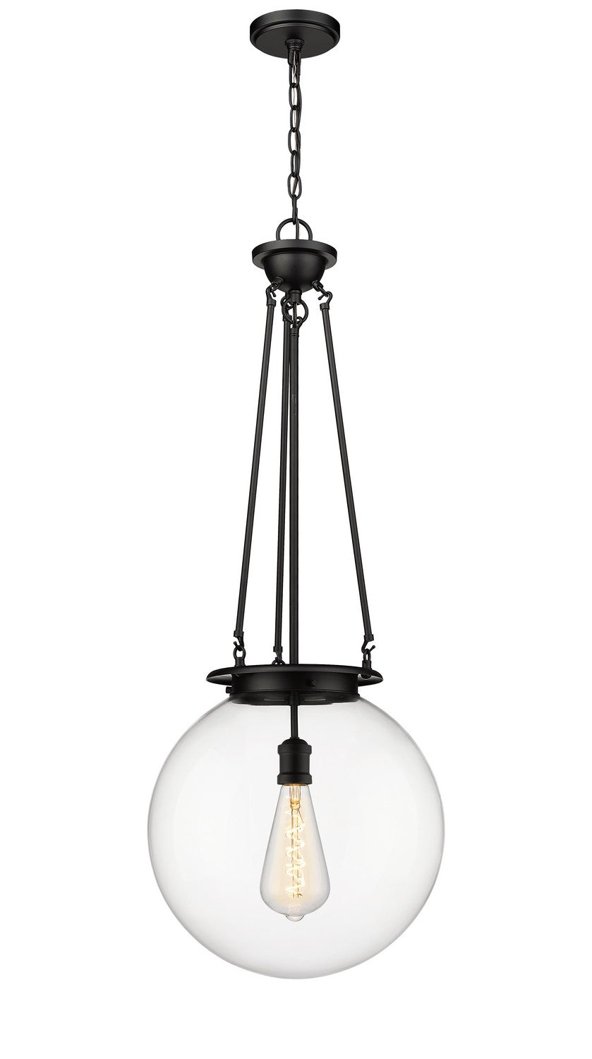 Innovations Essex 221-1P-BK-G202-16 Pendant Light - Matte Black