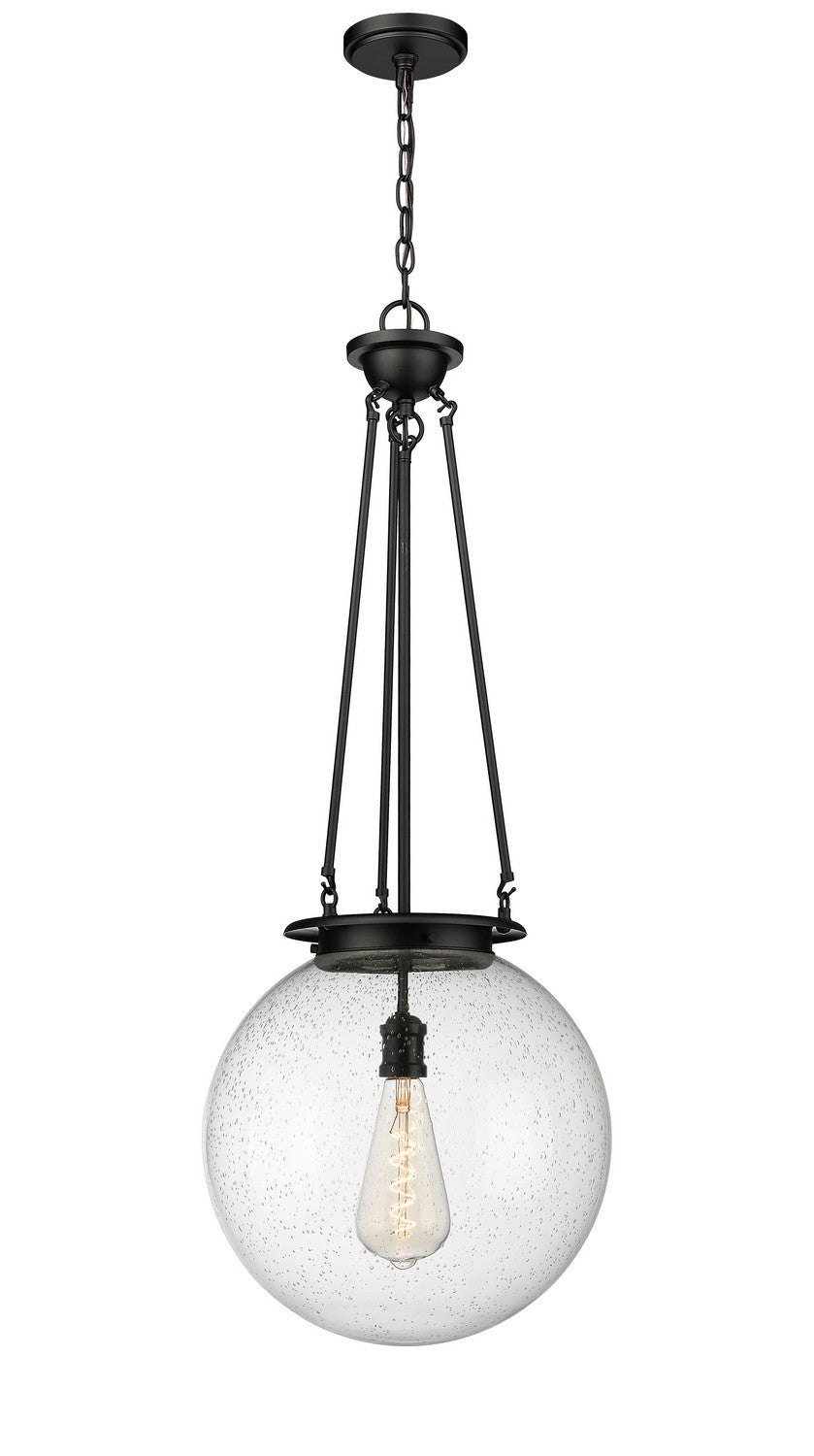 Innovations Essex 221-1P-BK-G204-16 Pendant Light - Matte Black