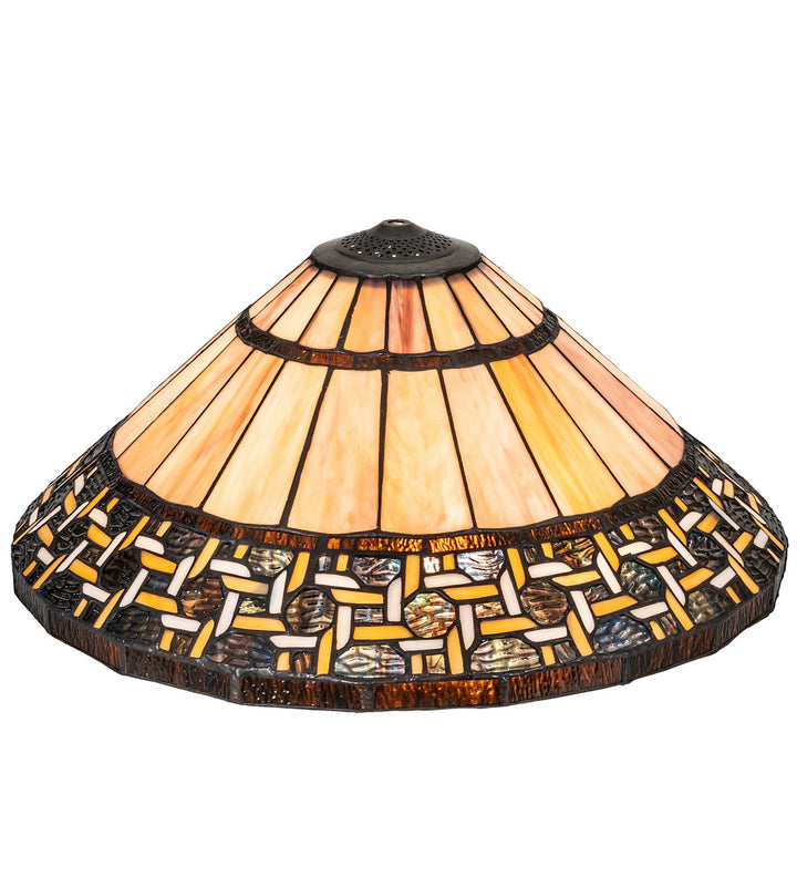 Meyda Tiffany Lighting 134049 Ilona Shade Lamp Shade Multicolored
