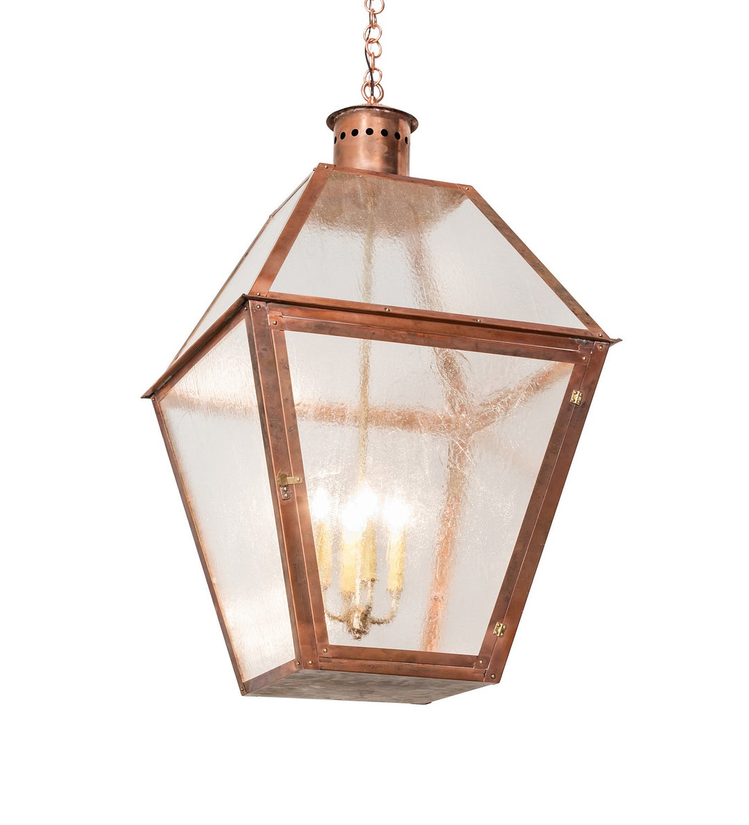 Meyda Tiffany Lighting 258708 Falmouth Led Pendant Outdoor Copper/Antique/Verde