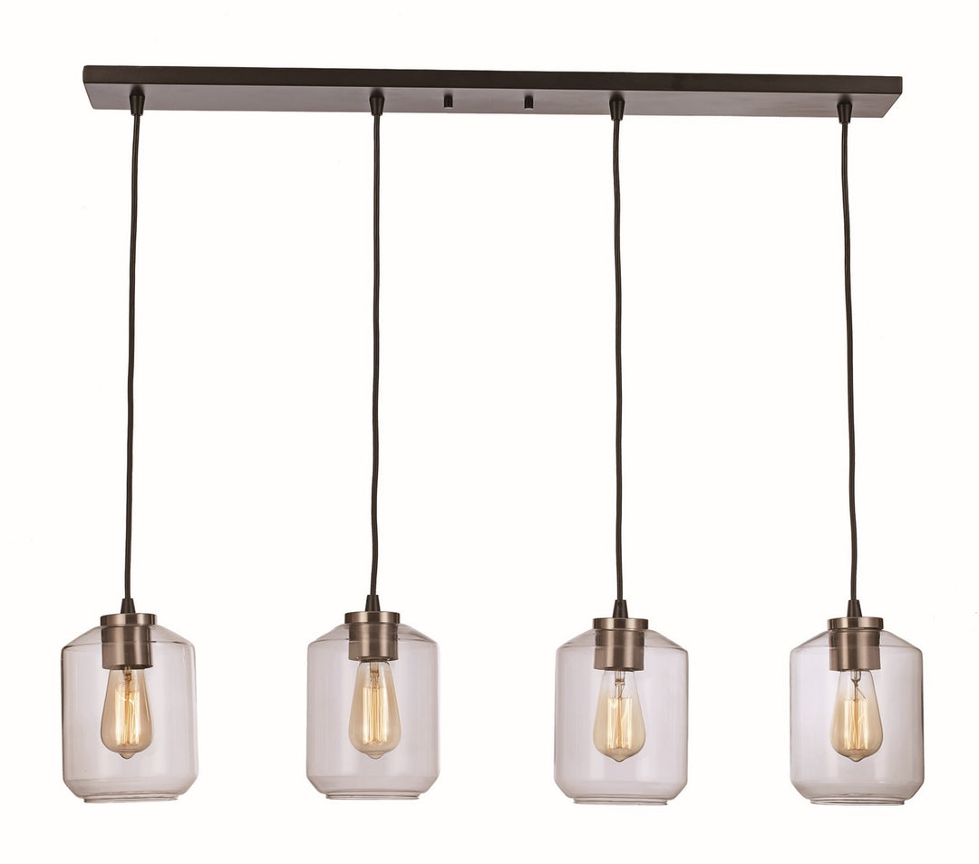 Trans Globe Imports Jasmine PND-2147 Pendant Light - Black