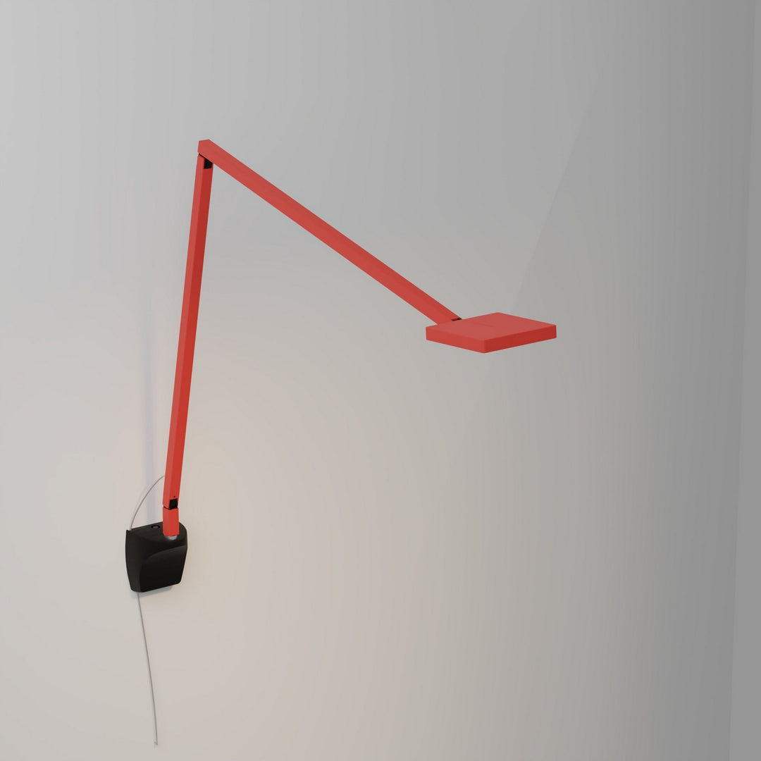 Koncept Lighting FCD-2-MFR-WAL  Focaccia Lamp Matte Fire Red