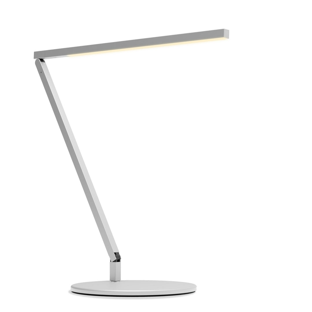 Koncept Lighting ZBD1000-W-SIL-DSK  Z-Bar Gen 4 Lamp Silver