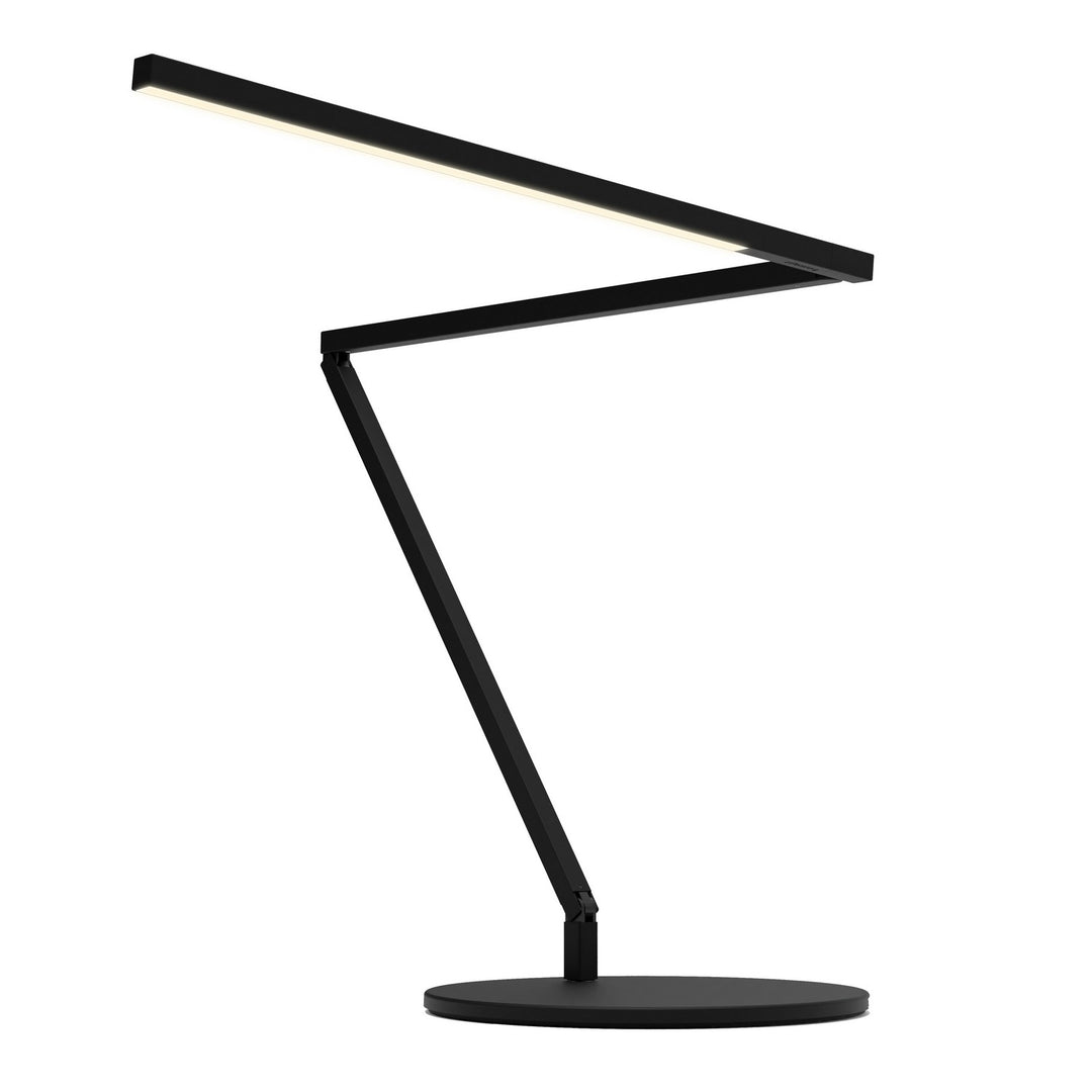 Koncept Lighting ZBD3000-W-MTB-STD-DSK Z-Bar Lamp Matte Black