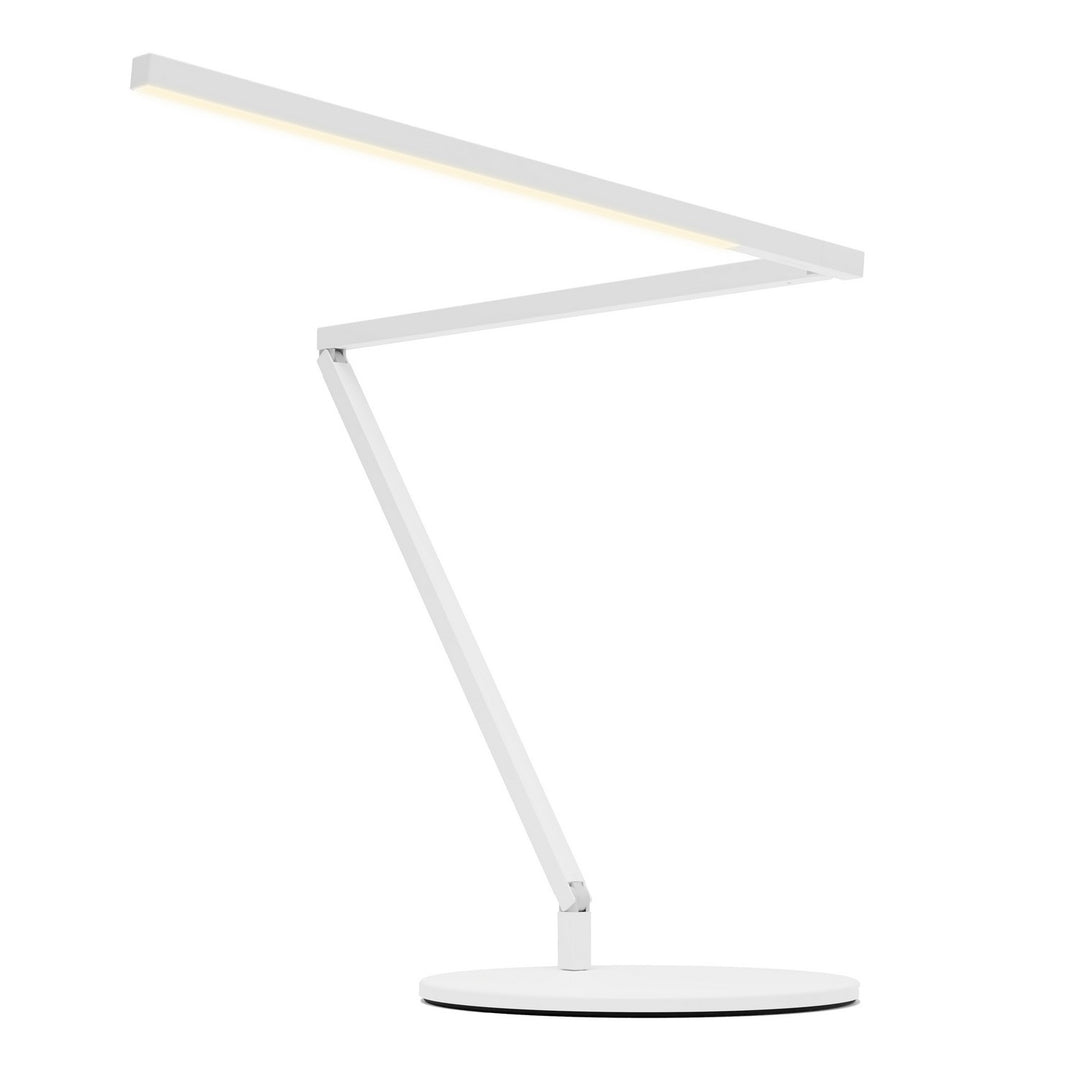 Koncept Lighting ZBD3000-W-MWT-STD-DSK Z-Bar Lamp Matte White