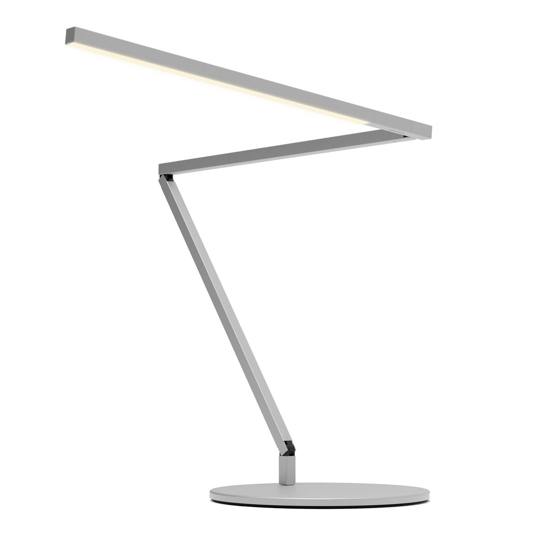 Koncept Lighting ZBD3000-W-SIL-STD-DSK Z-Bar Lamp Silver