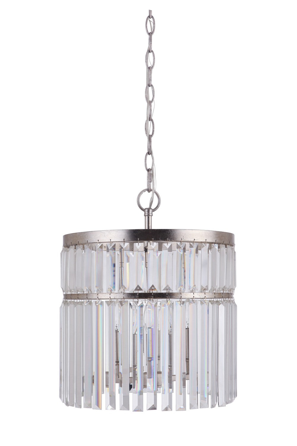 Mariana Cassie 390414 Chandelier Light - Silver Leaf