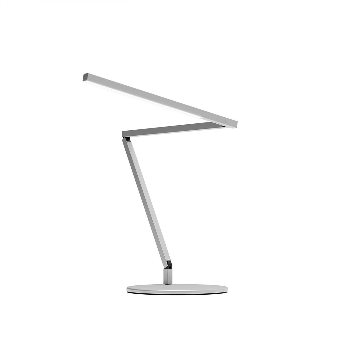 Koncept Lighting ZBD3100-D-SIL-DSK Modern Z-Bar Gen 4 Lamp Silver