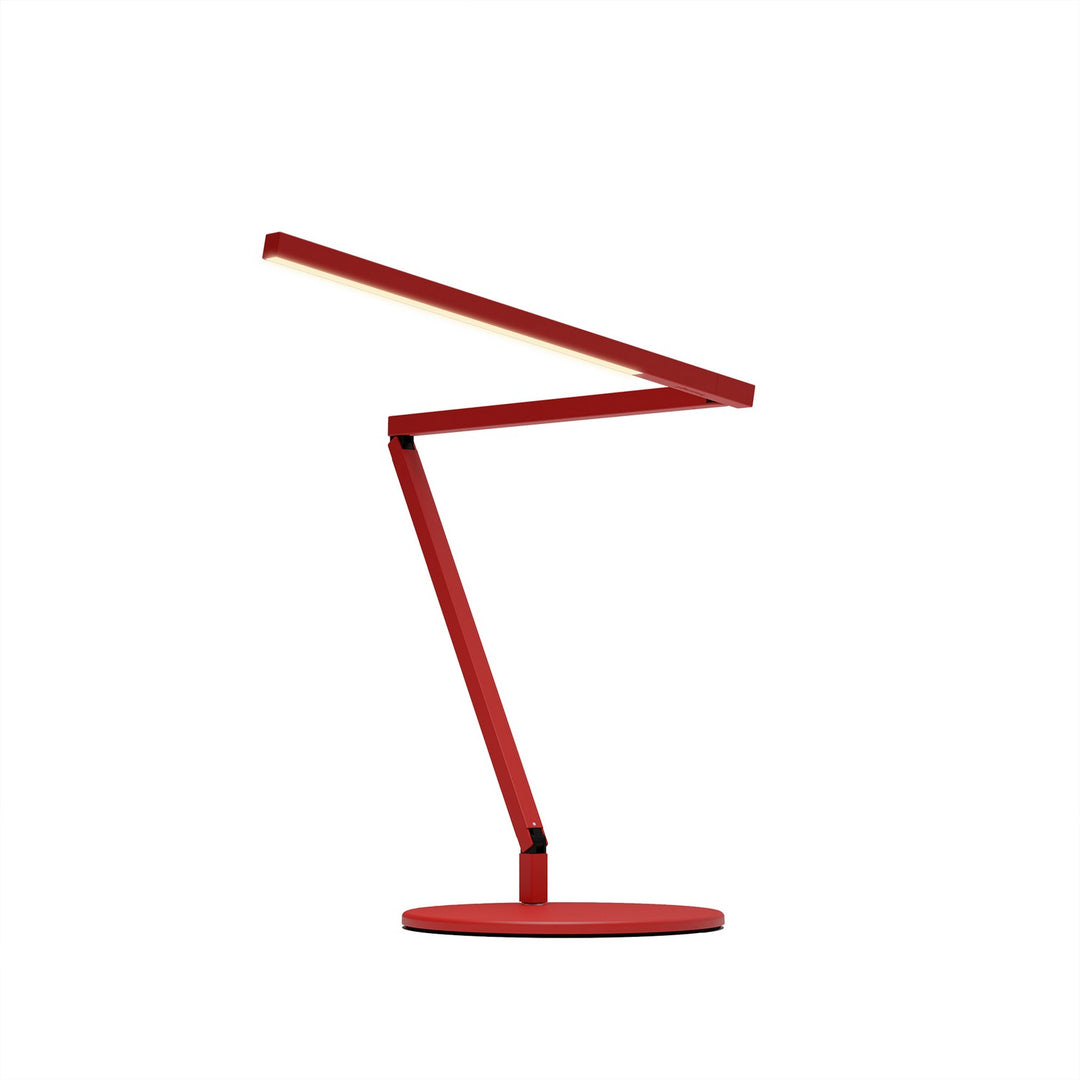 Koncept Lighting ZBD3100-W-MRD-DSK  Z-Bar Gen 4 Lamp Matte Red