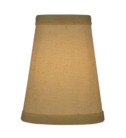 Meyda Tiffany Lighting 130998 Natural Linen Shade Lamp Shade Bronze / Dark