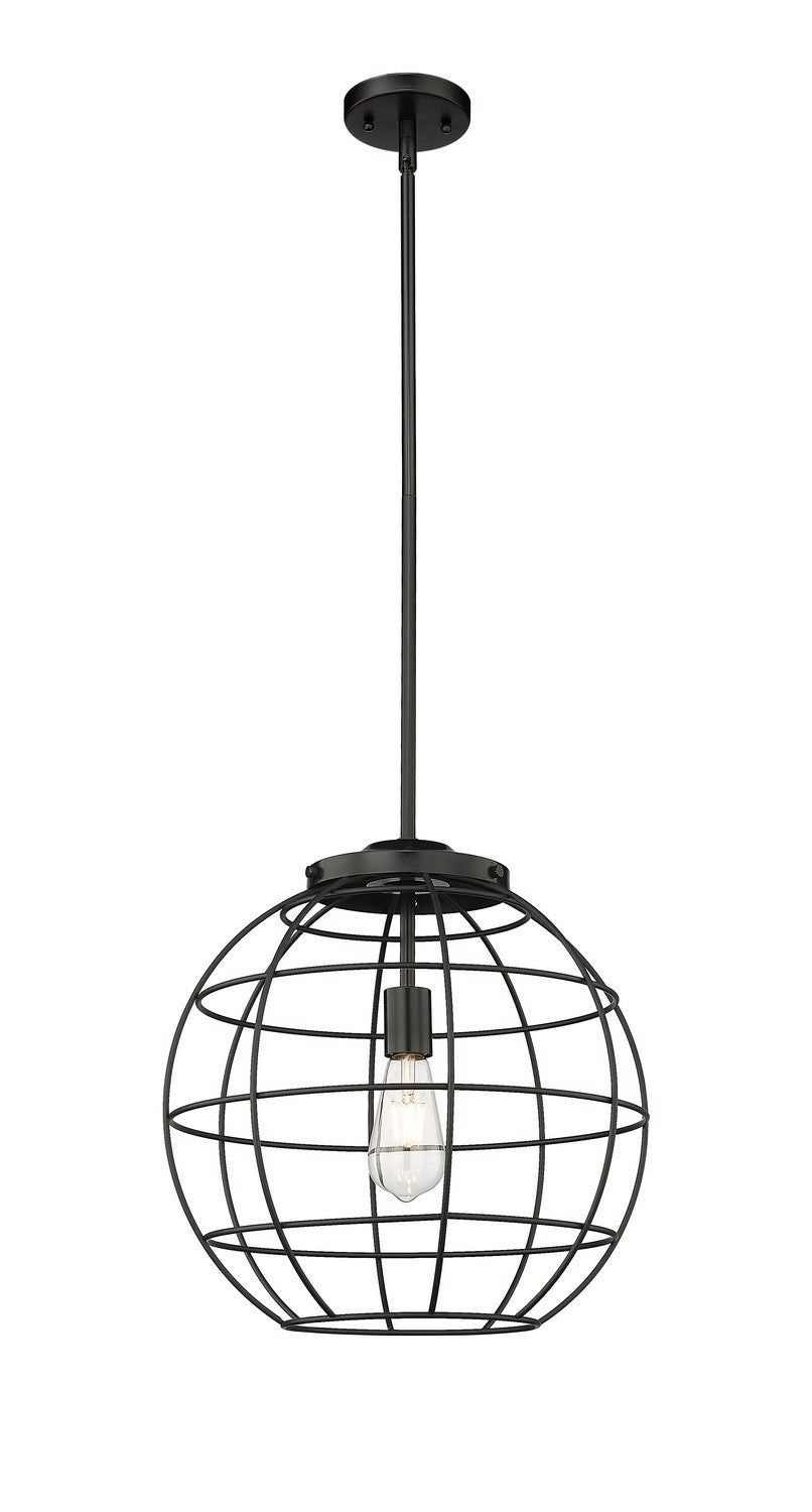 Innovations Essex 221-1S-BK-CE-16-BK Pendant Light - Matte Black
