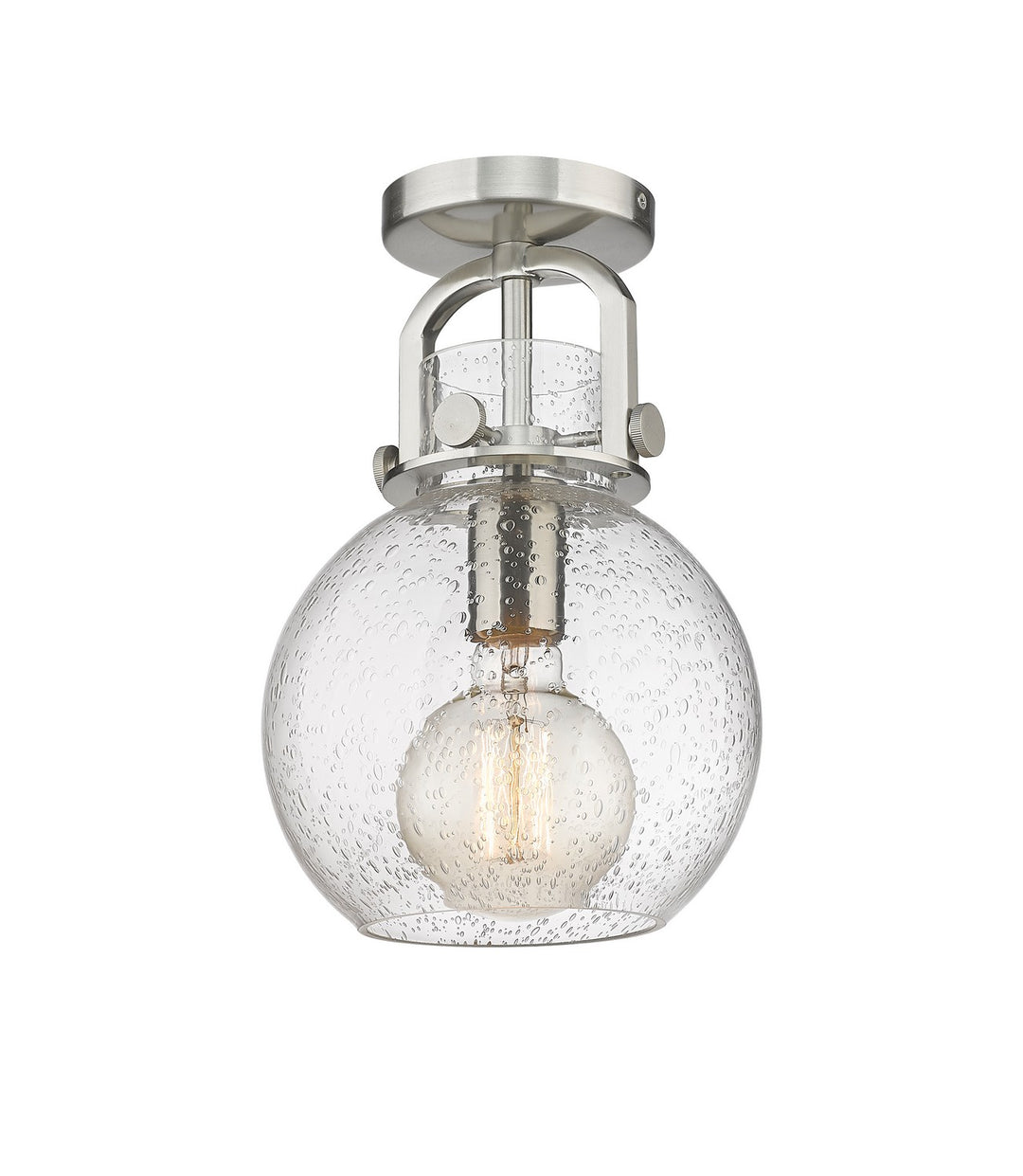 Innovations Downtown Urban 410-1F-SN-G410-8SDY Ceiling Light - Satin Nickel