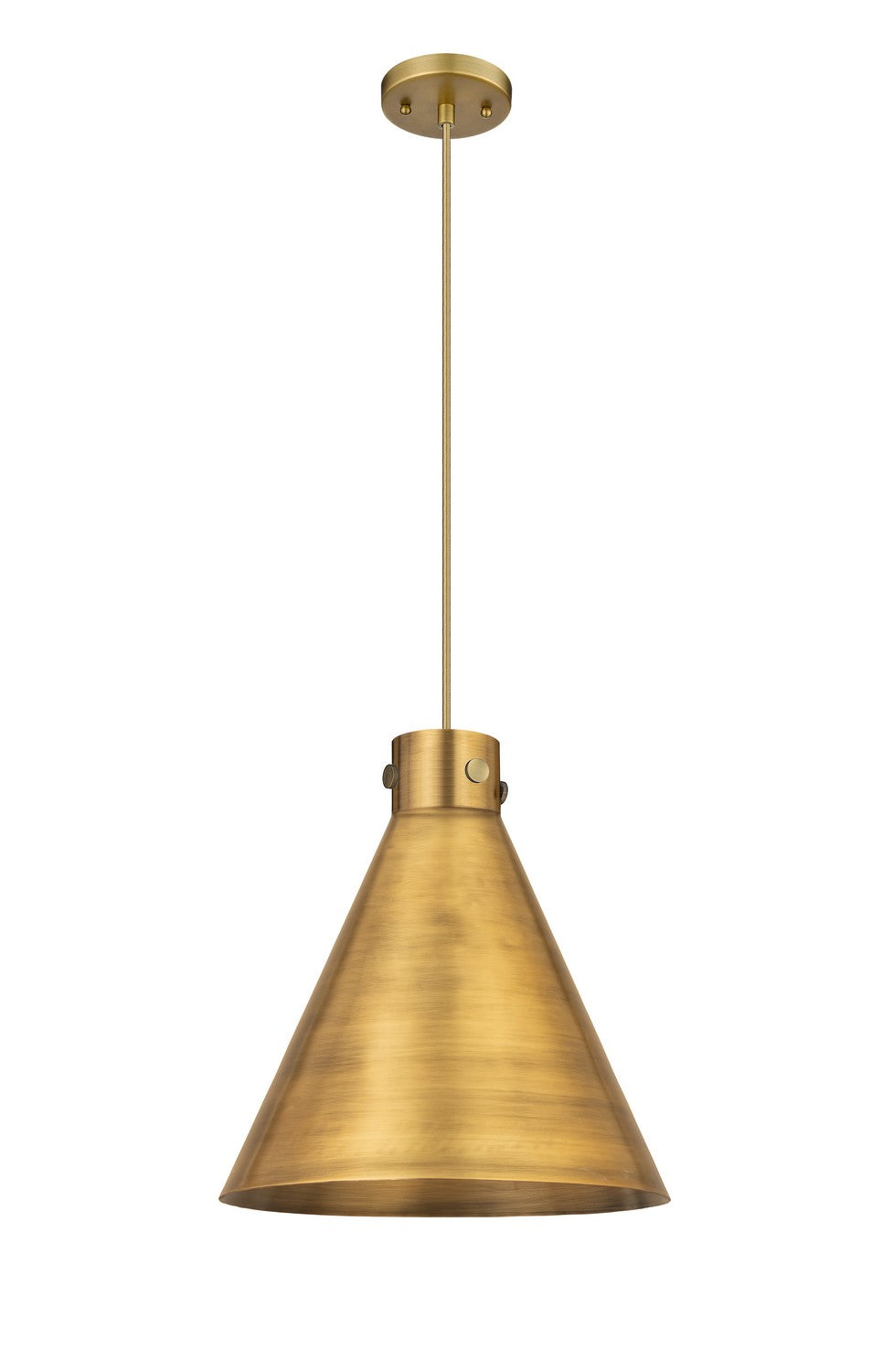 Innovations Downtown Urban 410-1PL-BB-M411-16BB Pendant Light - Brushed Brass